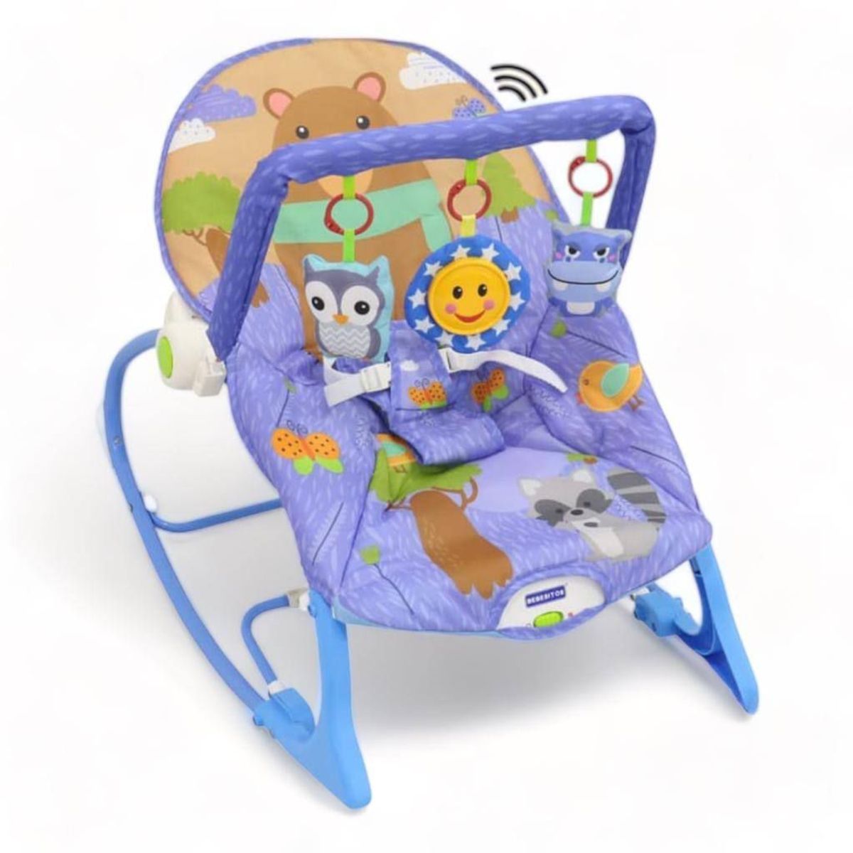 BEBESITOS - Silla Vibradora Mecedora Musical Bebé Bebesitos + OBSEQUIO