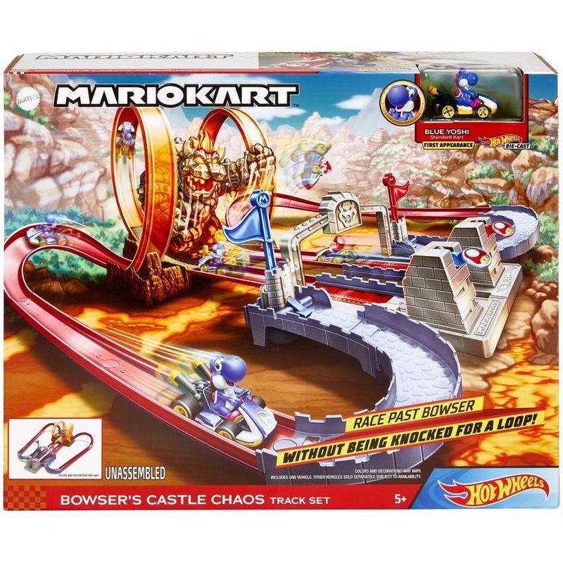 HOT WHEELS - HOT WHEELS MARIO KART PISTA CASTILLO DE BOWSER