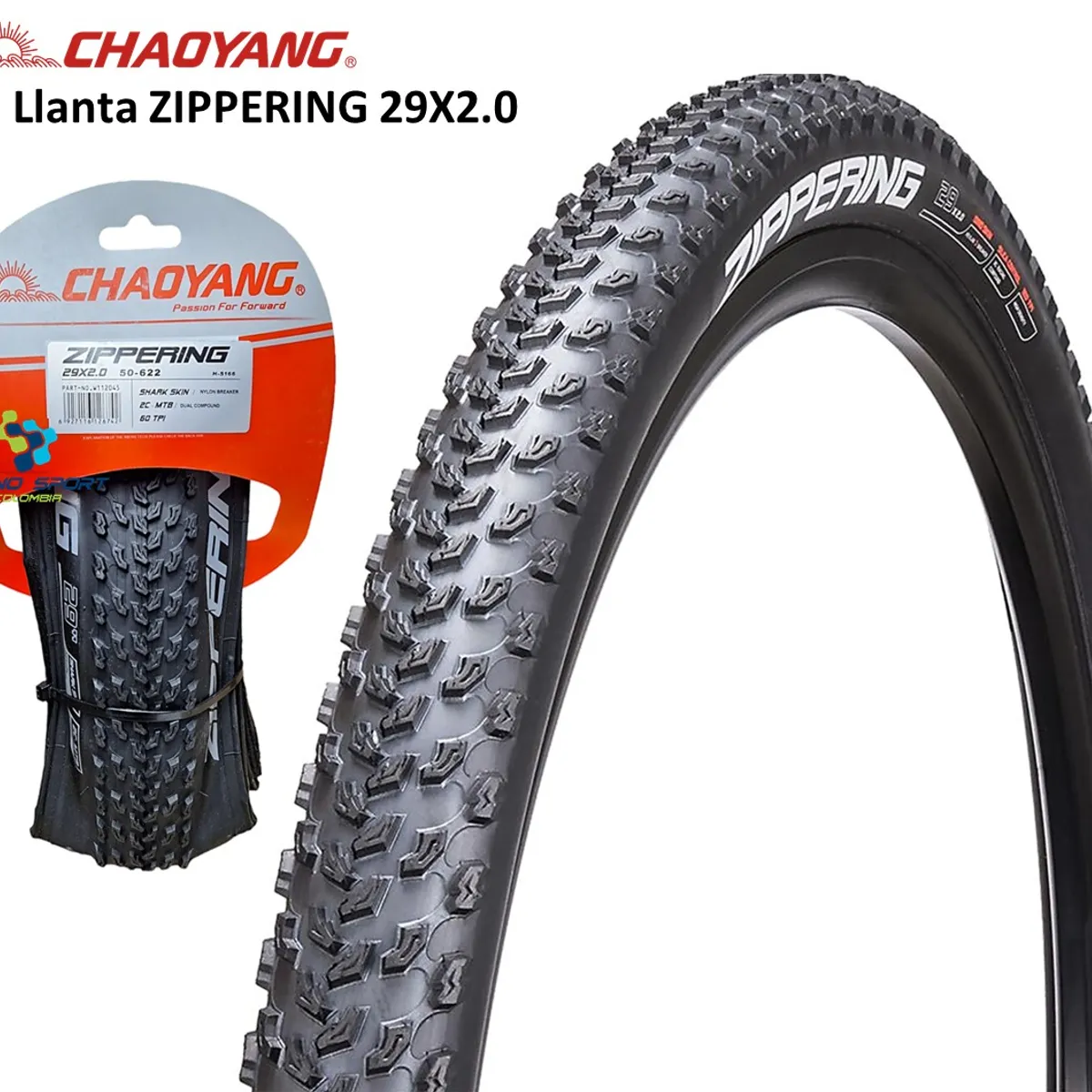 CHAOYANG - Llanta Bicicleta 29 X 2.0 Chaoyang Pleglable  Mtb