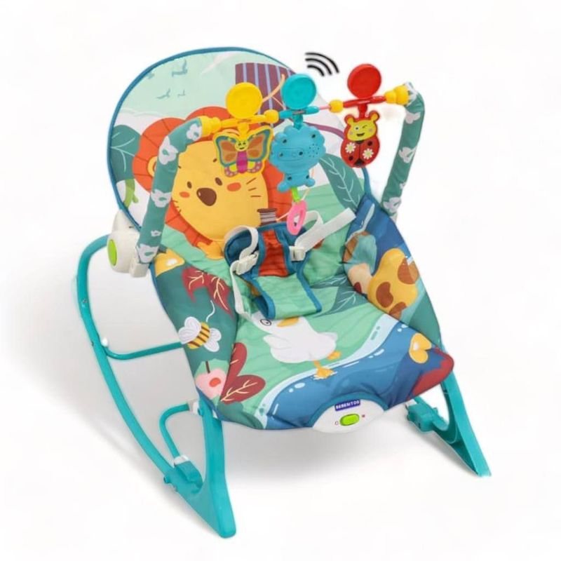 BEBESITOS - Silla Vibradora Mecedora Musical Bebé Bebesitos + OBSEQUIO