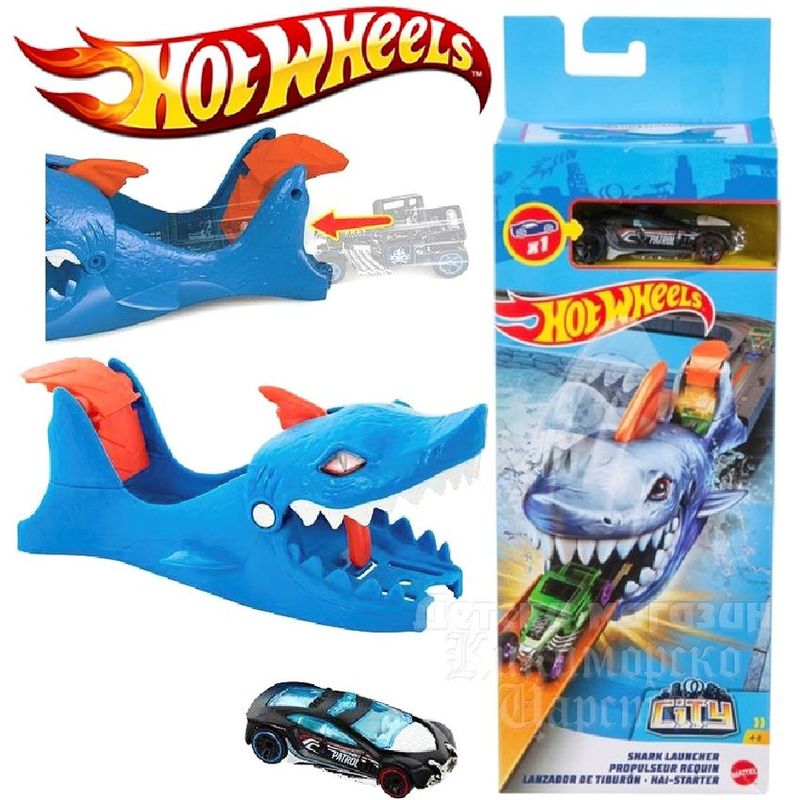 HOT WHEELS - HOT WHEELS CITY  LANZADORES NÉMESIS (Surtido sorpresa)