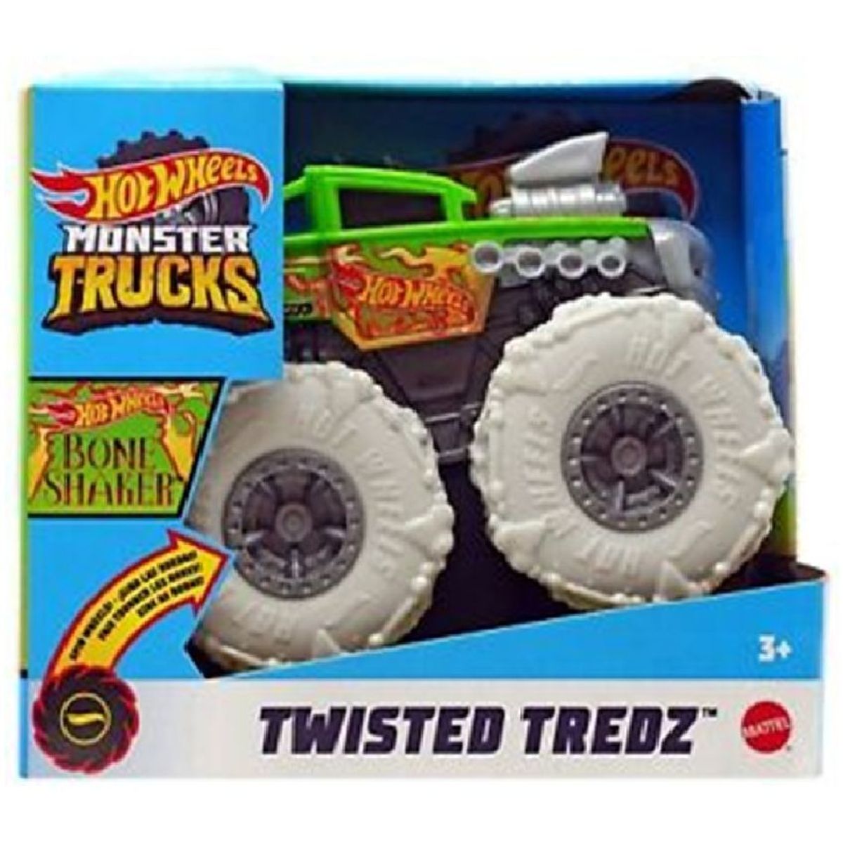 HOT WHEELS - HOT WHEELS MONSTER TRUCKS 143 LLANTAS TODO TERRENO