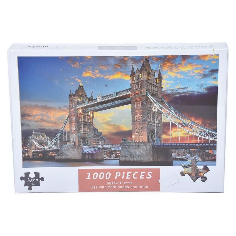JUGUETELANDIA - ROMPECABEZAS  1000 PIEZAS PUENTE DE LA TORRE CAJA