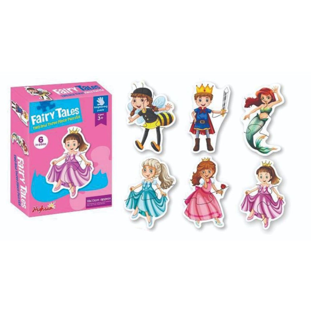 JUGUETELANDIA - ROMPECABEZAS PRINCESAS CAJA