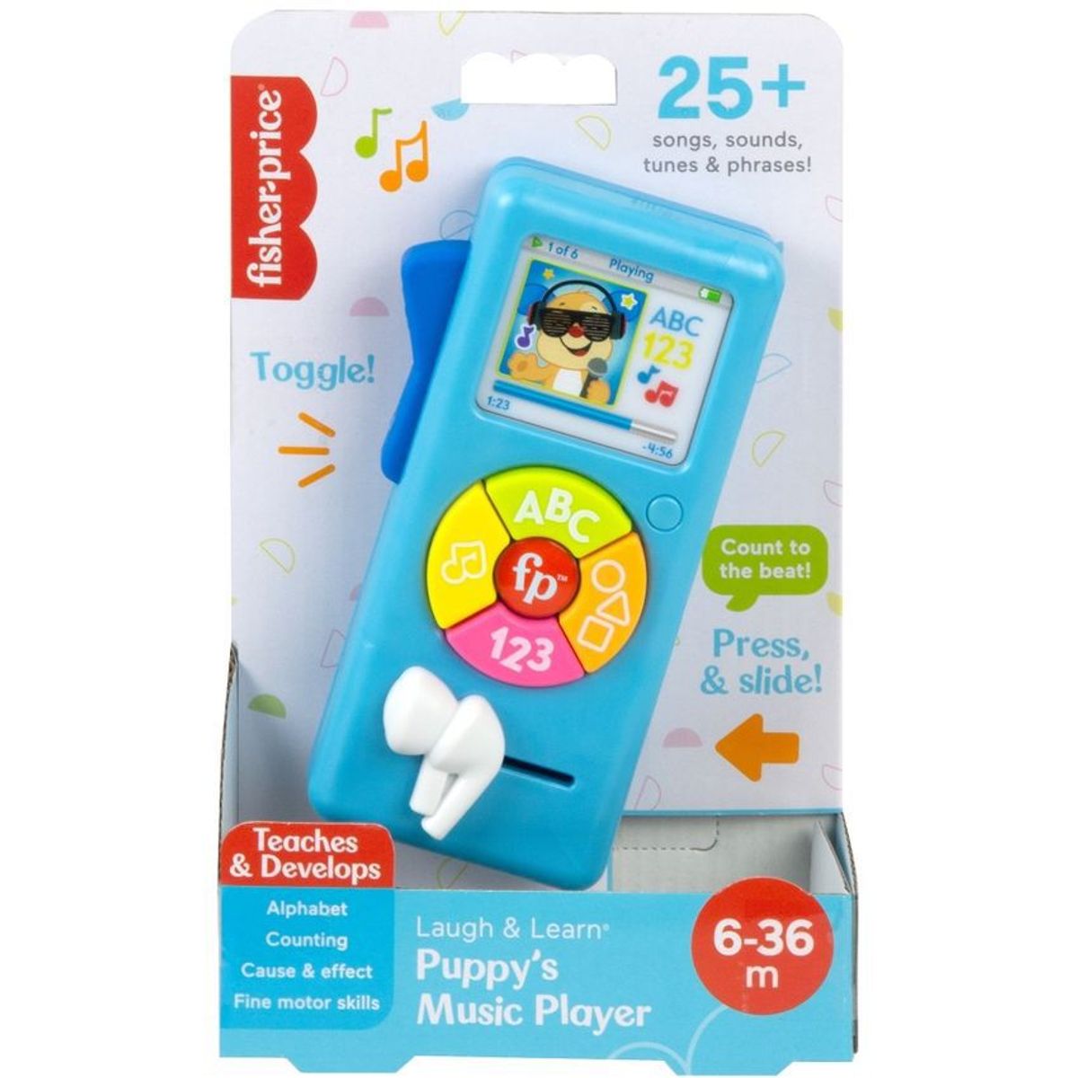 FISHER PRICE - Fisher Price Reproductor De Música Canta Conmigo Mattel