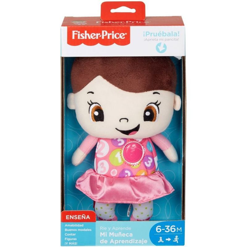FISHER PRICE - Fisher-Price Ríe Y Aprende Mi Muñeca De Aprendizaje Mattel