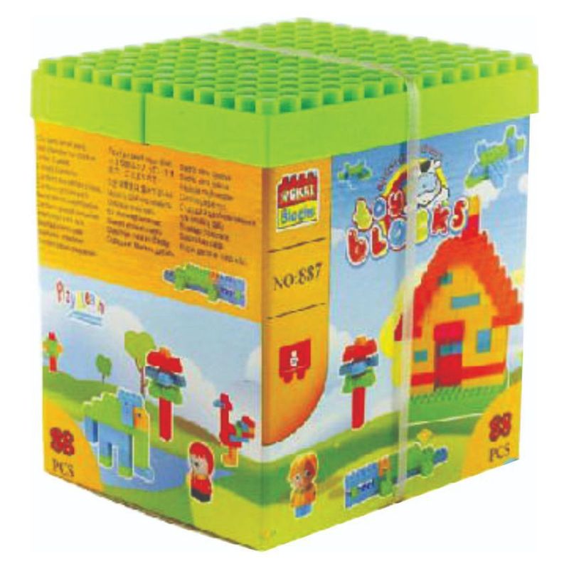 JUGUETELANDIA - JUEGO  BLOQUES PARADISE 88 PIEZAS CAJA