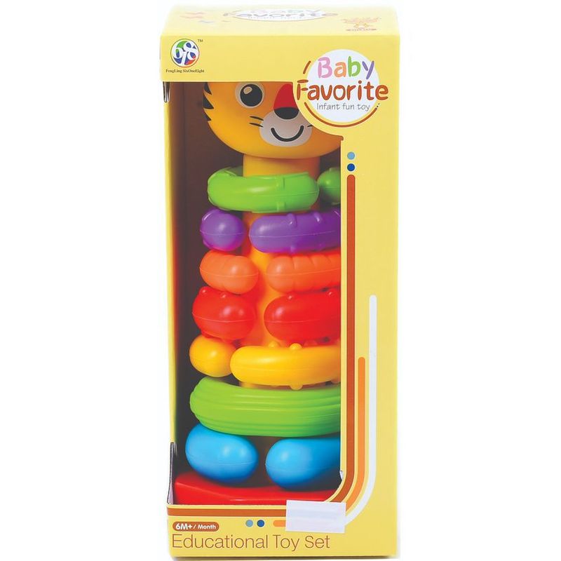 JUGUETELANDIA - Juego De Apilar Aros Baby Caja