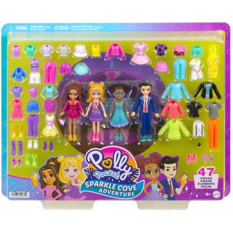 POLLY POCKET - Polly Pocket Súper Paquete de Modas Bahía Mágica Mattel