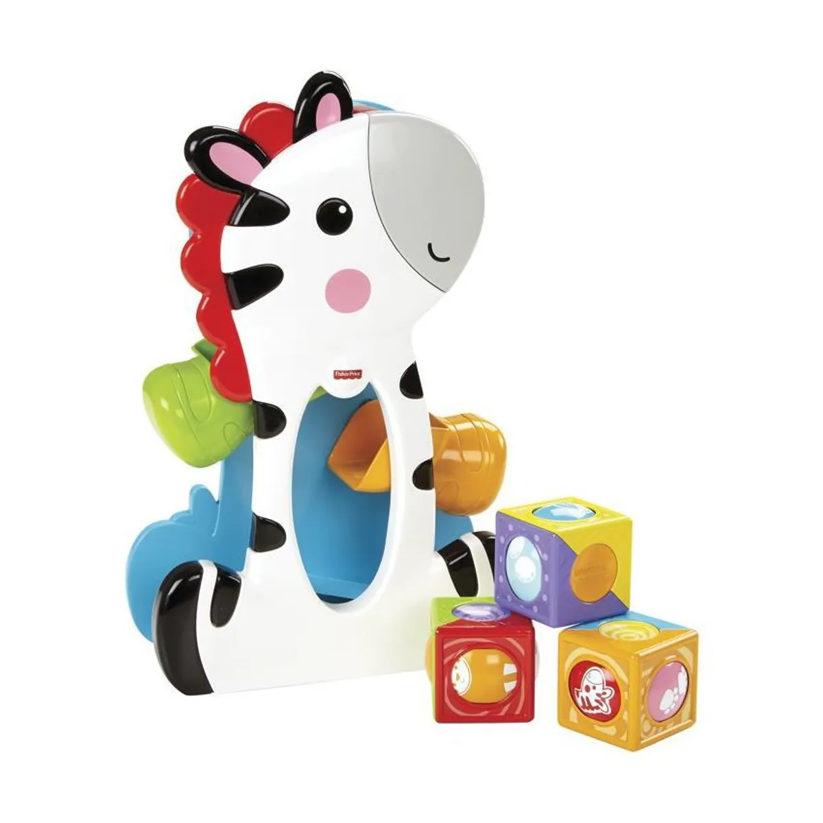 FISHER PRICE - Fisher Price Cebra Bloques de Actividades