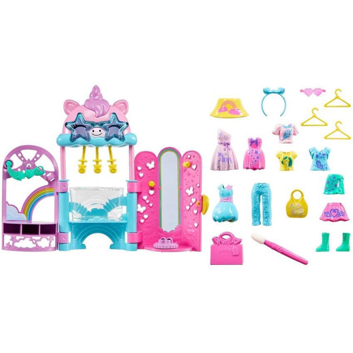 POLLY POCKET - Polly Pocket Set de Juego Boutique de Moda Mattel