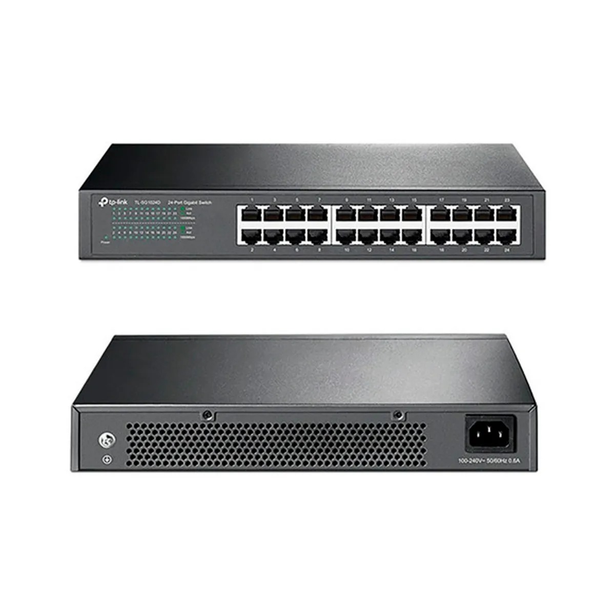 TP LINK - Switch Escritorio/rack 24 Puertos Gigabit Tl-sg1024d Tp-link
