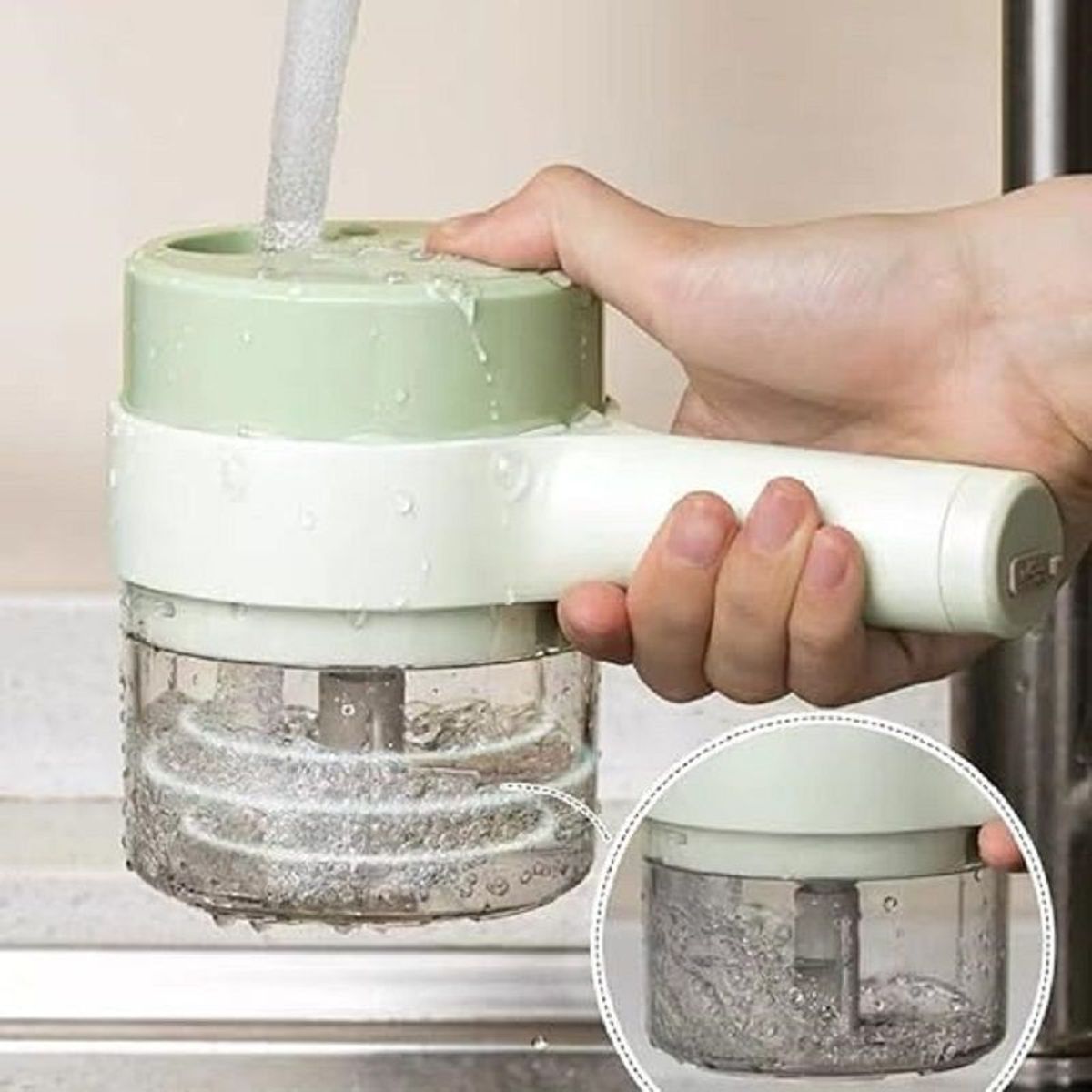 GENERICO - Cortador Picador De Verduras Eléctrico Portátil