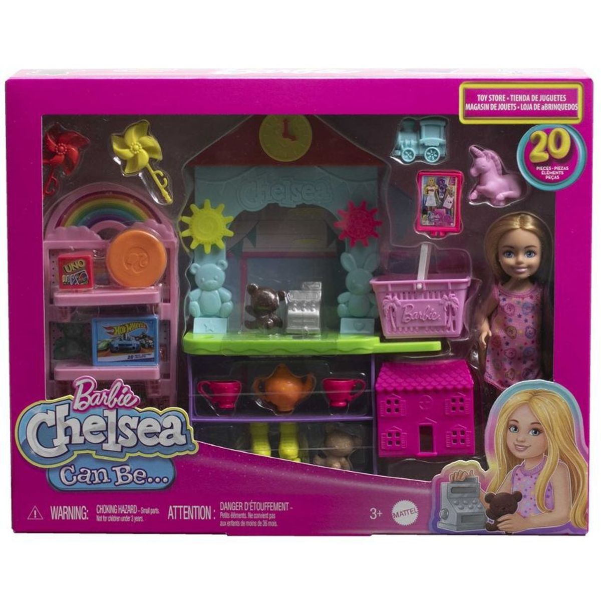 BARBIE - Barbie Muñeca Chelsea Tienda De Juguetes Mattel
