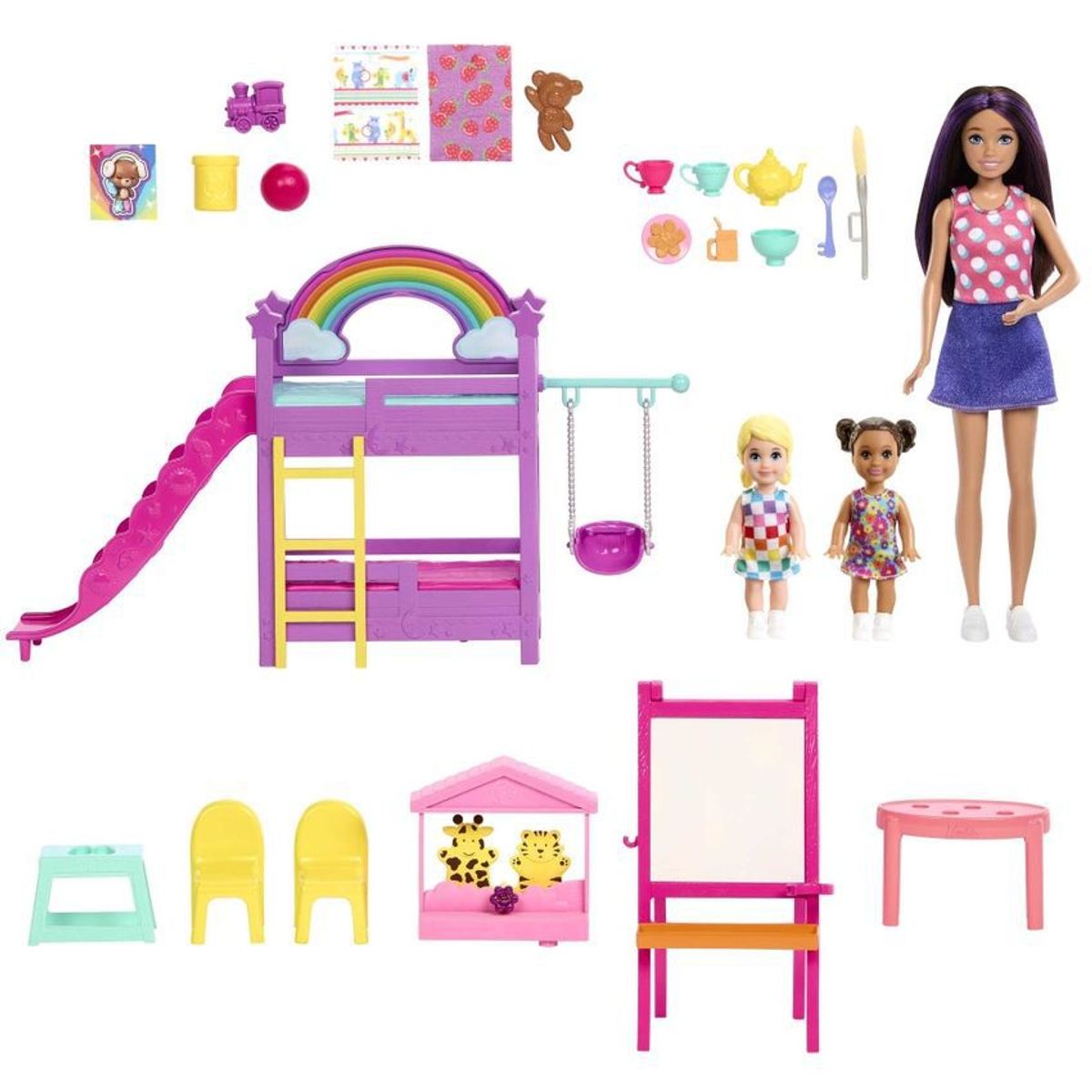 BARBIE - Barbie Muñeca Skipper Día De Cuidado Mattel