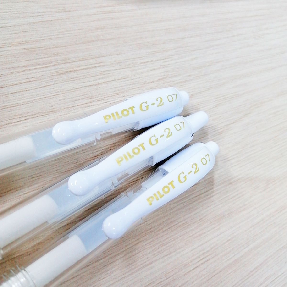 PILOT - Bolígrafo Gel Blanco Pilot 07