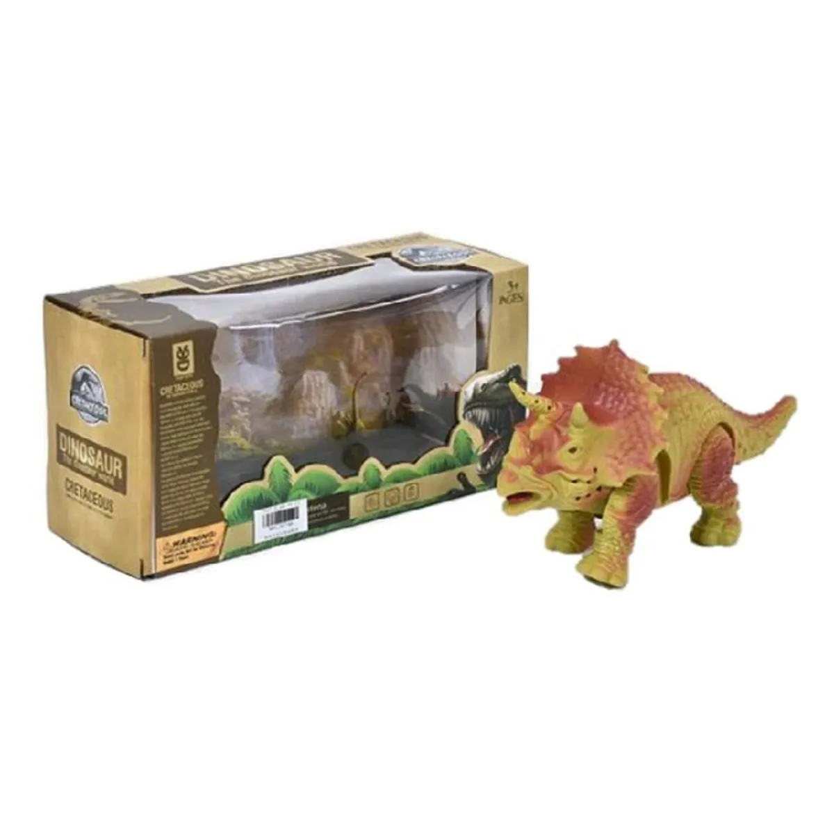 JUGUETELANDIA - DINOSAURIO CRETACEOUS LUZ Y SONIDO CAJA