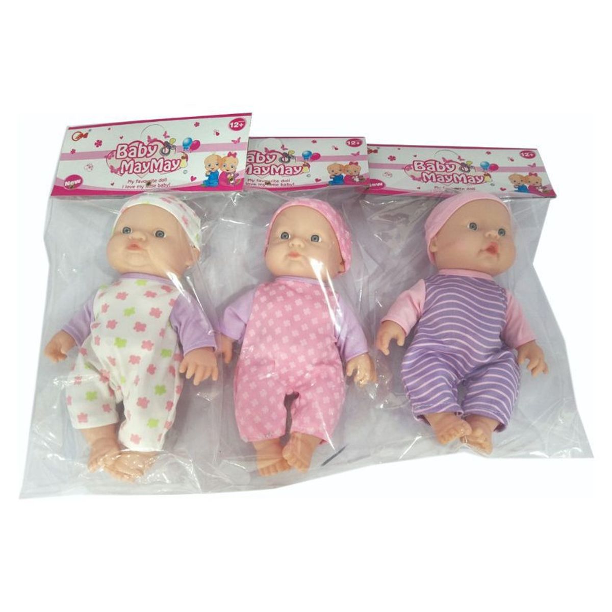 JUGUETELANDIA - MUÑECO MAY MAY 6 SONIDOS BOLSA