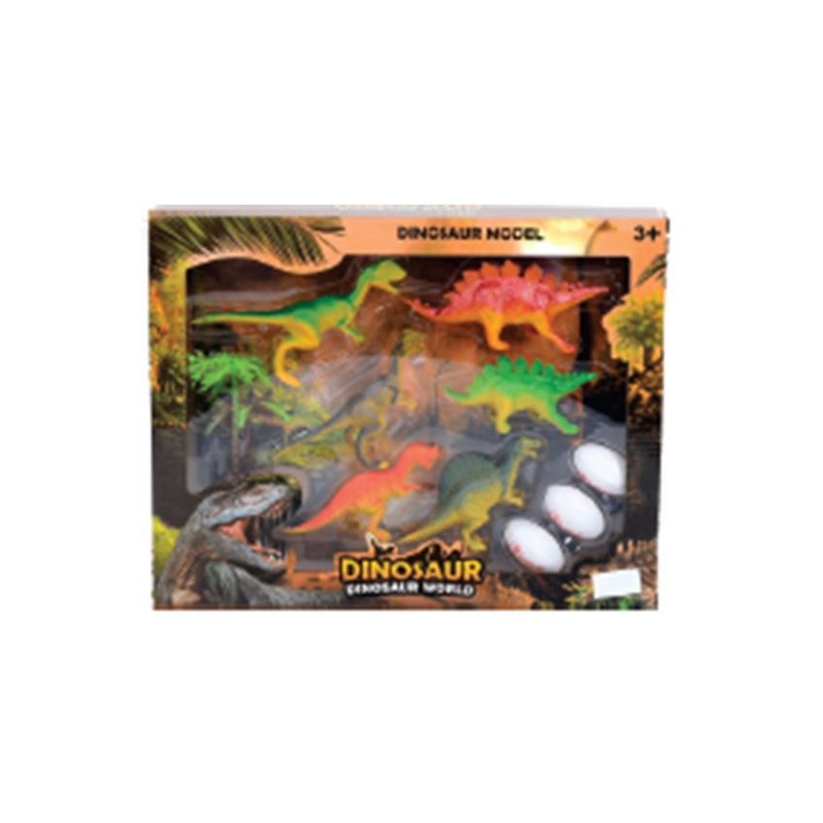 JUGUETELANDIA - SET DE DINOSAURIOS X 6 CAJA