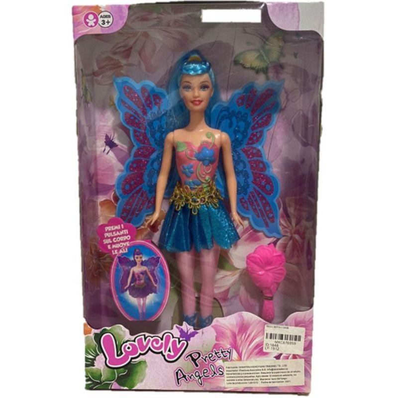 JUGUETELANDIA - MUÑECA FLACA LOVELY CAJA PARA NIÑA