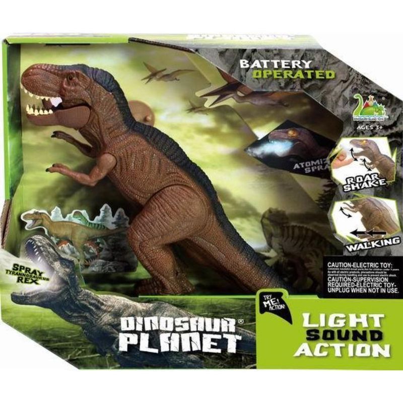 JUGUETELANDIA - DINOSAURIO PLANET LUZ Y SONIDO CAJA