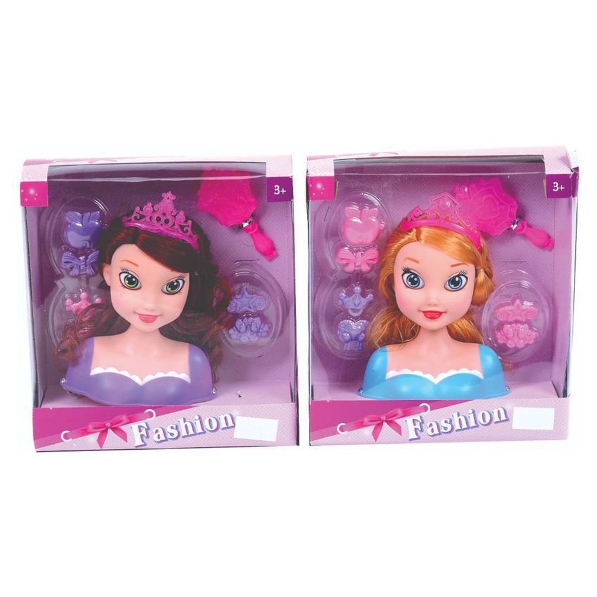 JUGUETELANDIA - MUÑECA FASHION PARA PEINAR CAJA