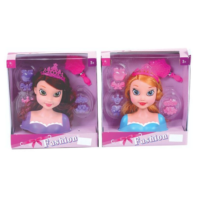 JUGUETELANDIA - MUÑECA FASHION PARA PEINAR CAJA