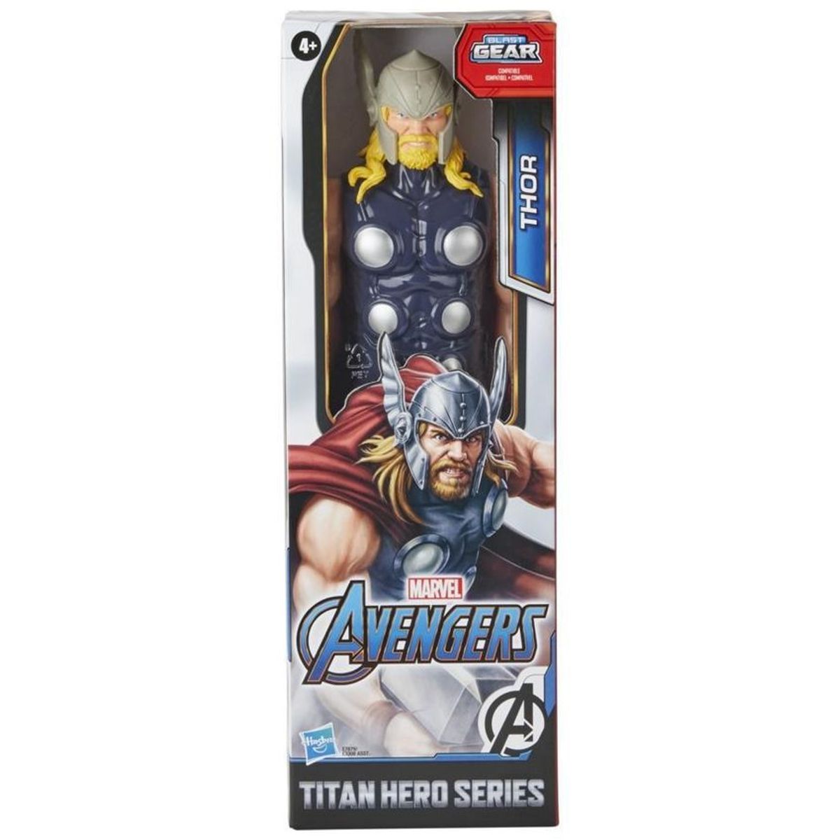 MARVEL - Avengers Titan Hero Figura De Accion Thor Hasbro