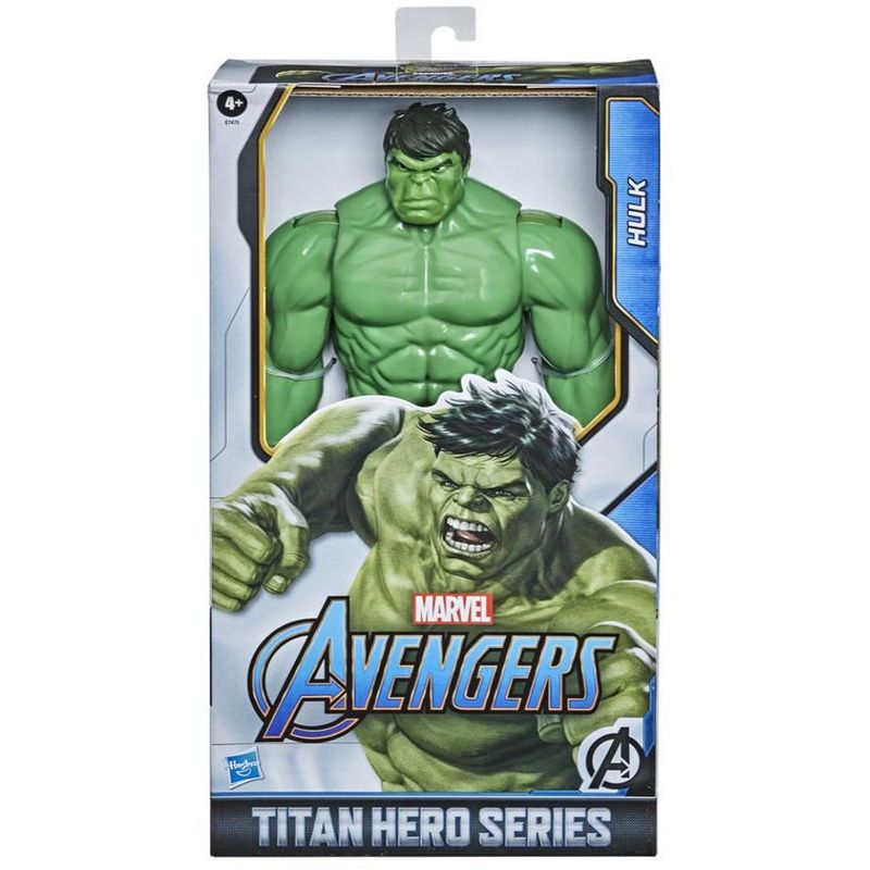 HASBRO - Avengers Titan Hero Dlx Figura de accion Hulk Hasbro