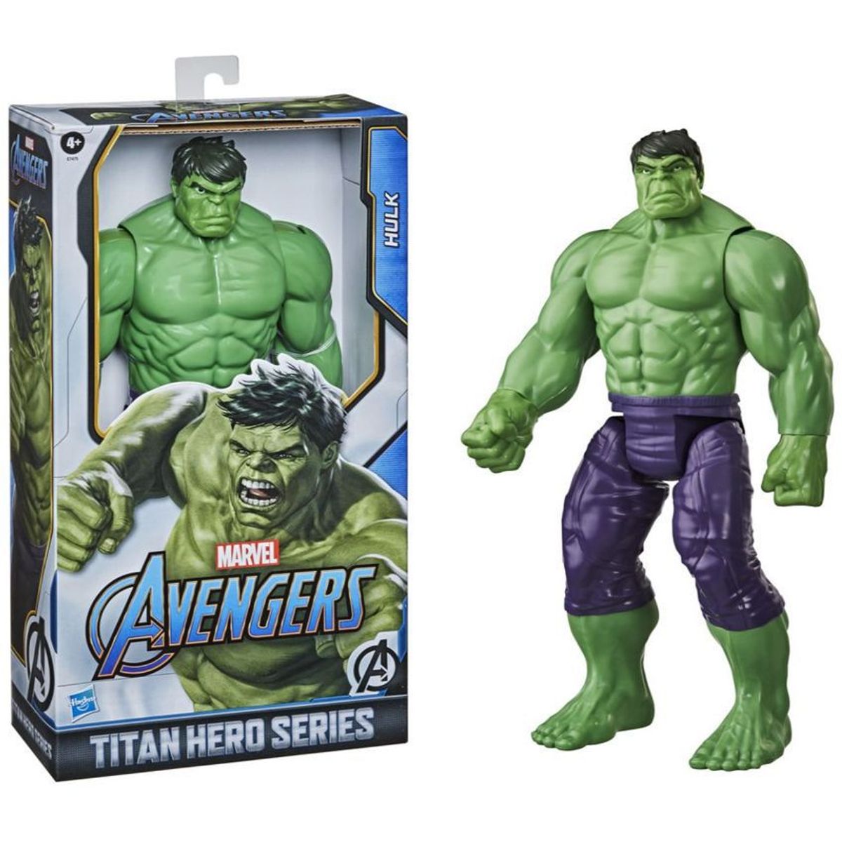 MARVEL - Avengers Titan Hero Dlx Figura de accion Hulk Hasbro