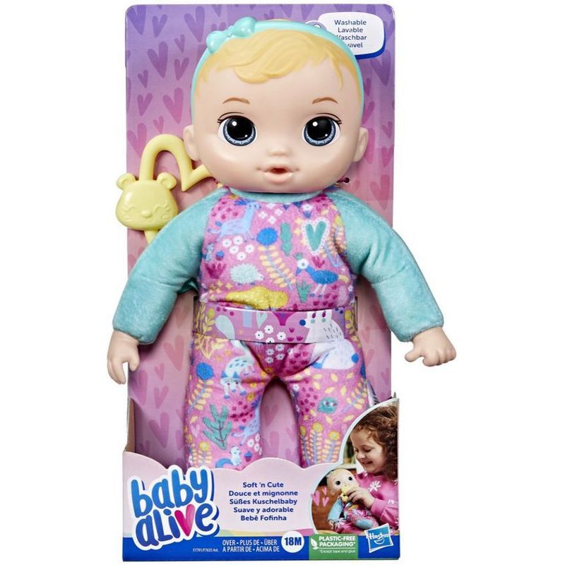 HASBRO - Baby Alive Muñeca Suave Y Adorable Hasbro