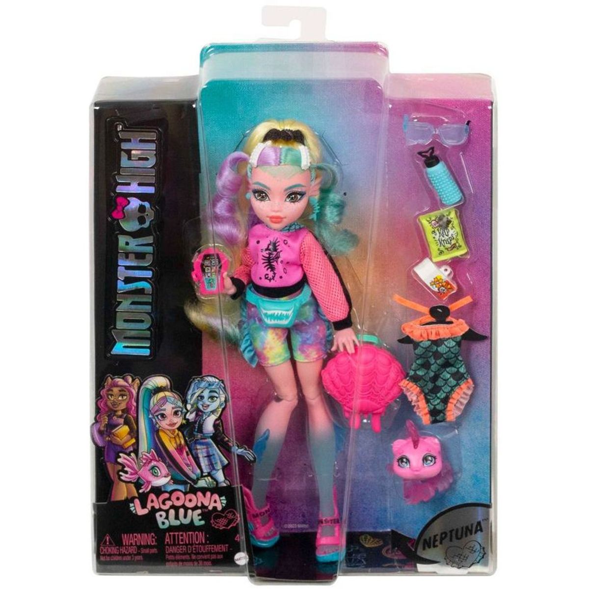 MATTEL - Monster High Muñeca Lagoona Moda Mattel