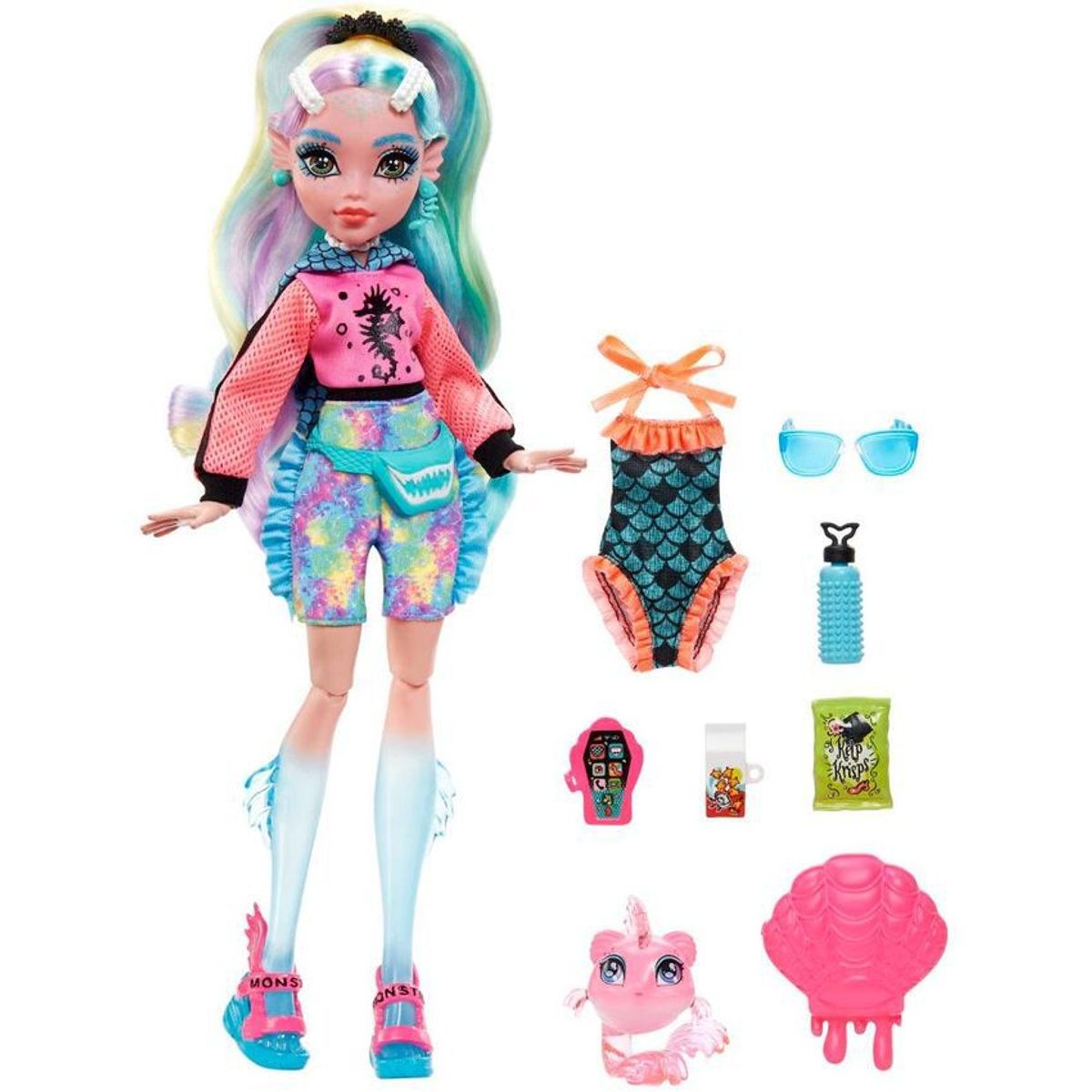 MATTEL - Monster High Muñeca Lagoona Moda Mattel
