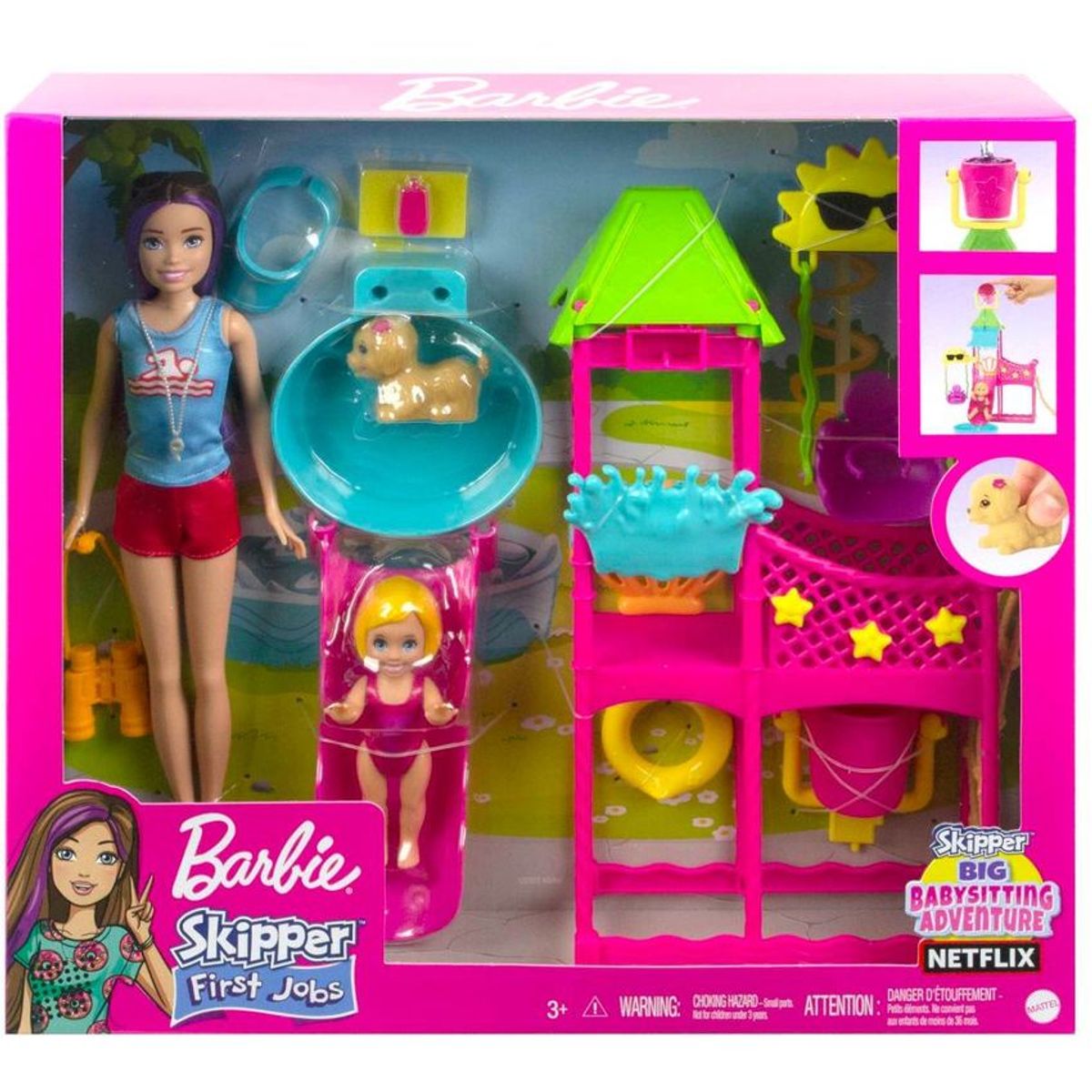 BARBIE - Barbie Set de Juego Skipper Parque Acuático Mattel