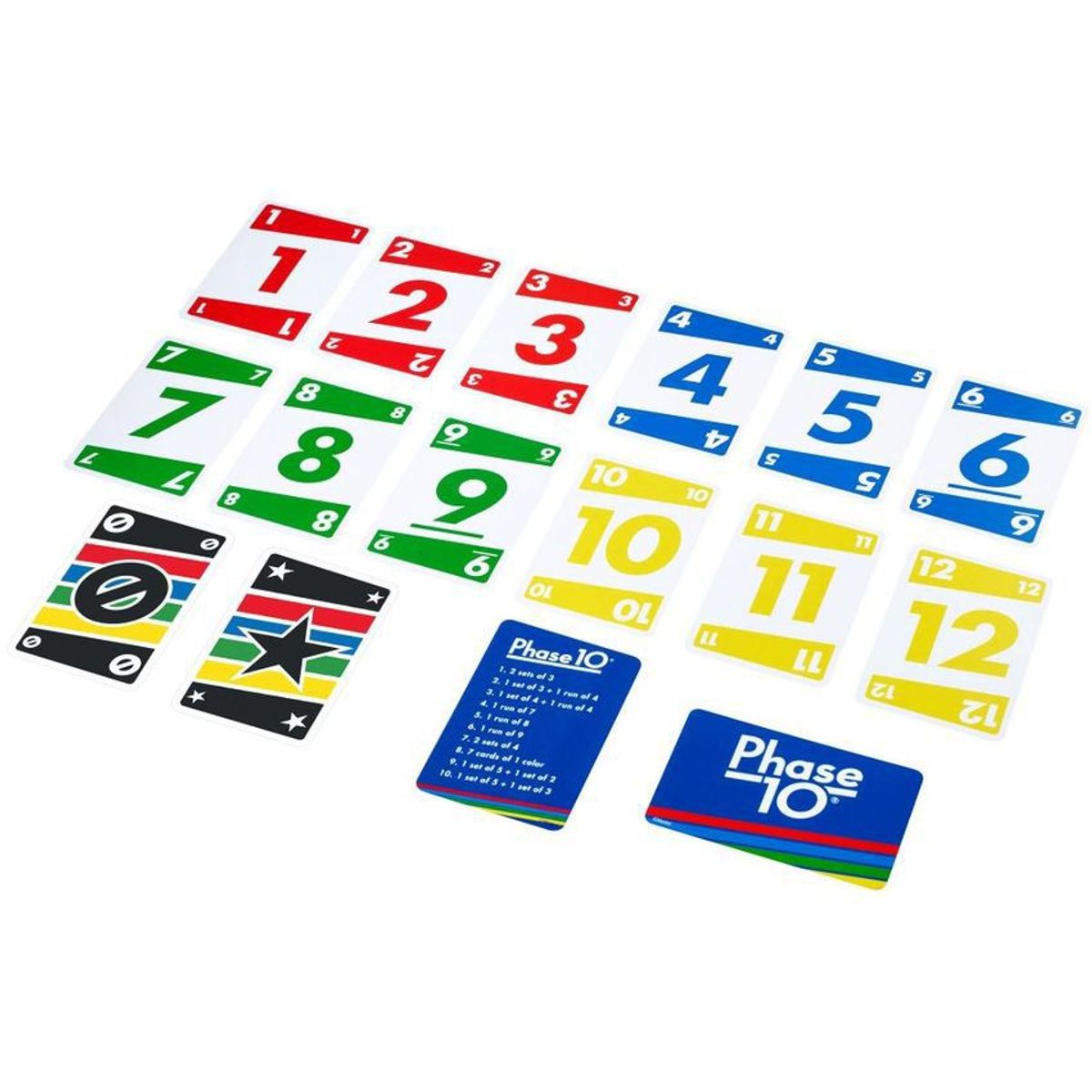 MATTEL - Mattel Games Juego de Mesa Phase 10