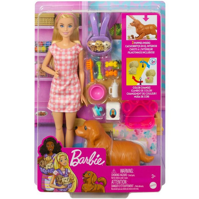 BARBIE - Barbie Cachorros Recién Nacidos Mattel