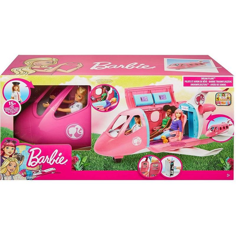 BARBIE - BARBIE EXPLORA Y DESCUBRE JET DE AVENTURAS CON MUÑECA Mattel.