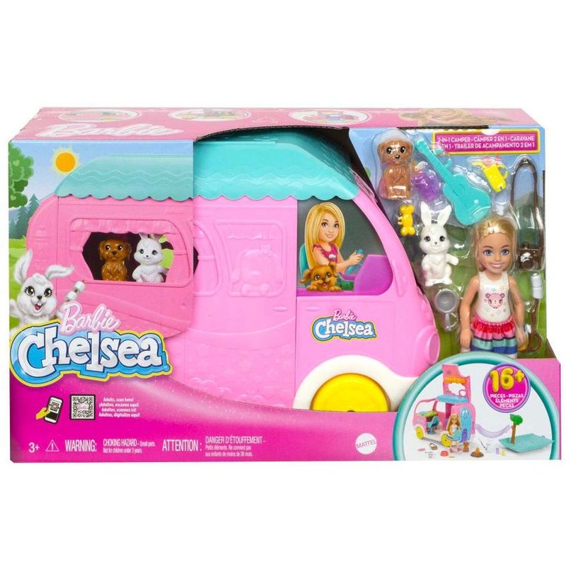 BARBIE - Barbie Chelsea Nuevo Camper Mattel