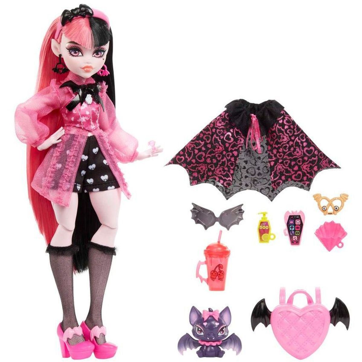 MONSTER HIGH - Monster High Muñeca Draculaura Moda Mattel