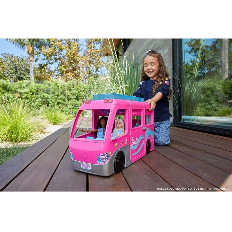 Carro de Barbie Cámper de los sueños BARBIE