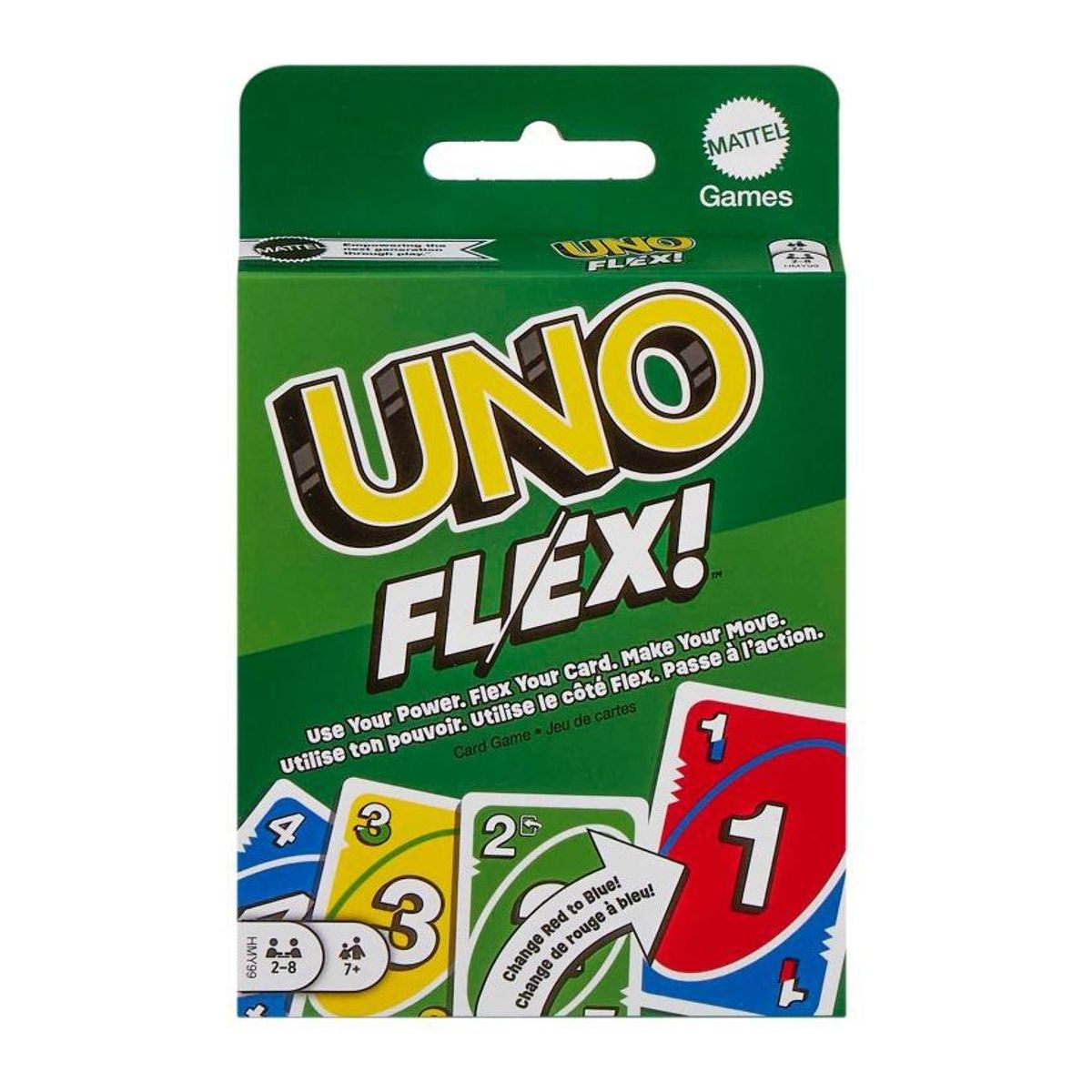 MATTEL - UNO Juego de Cartas Flex Mattel
