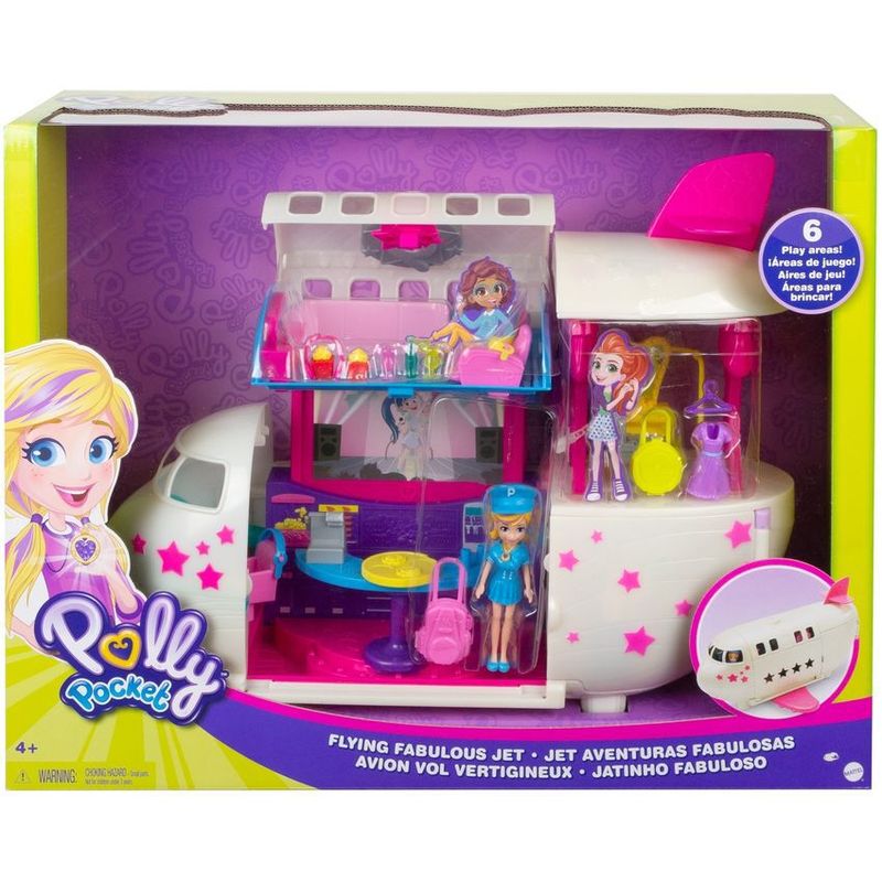 POLLY POCKET - POLLY POCKET MEGA JET DE VIAJE