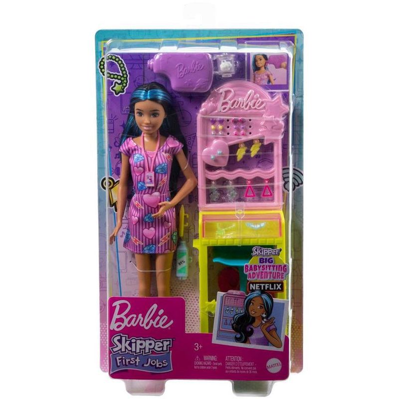 BARBIE - Barbie Set de Juego Skipper Perforadora de Orejas Mattel