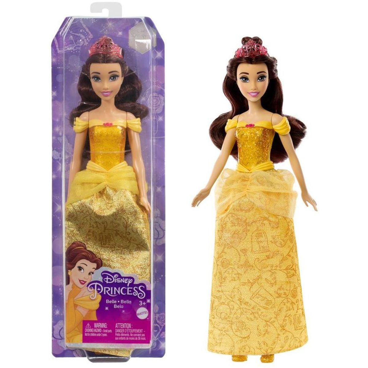 MATTEL - Disney Princesa muñeca Bella Mattel