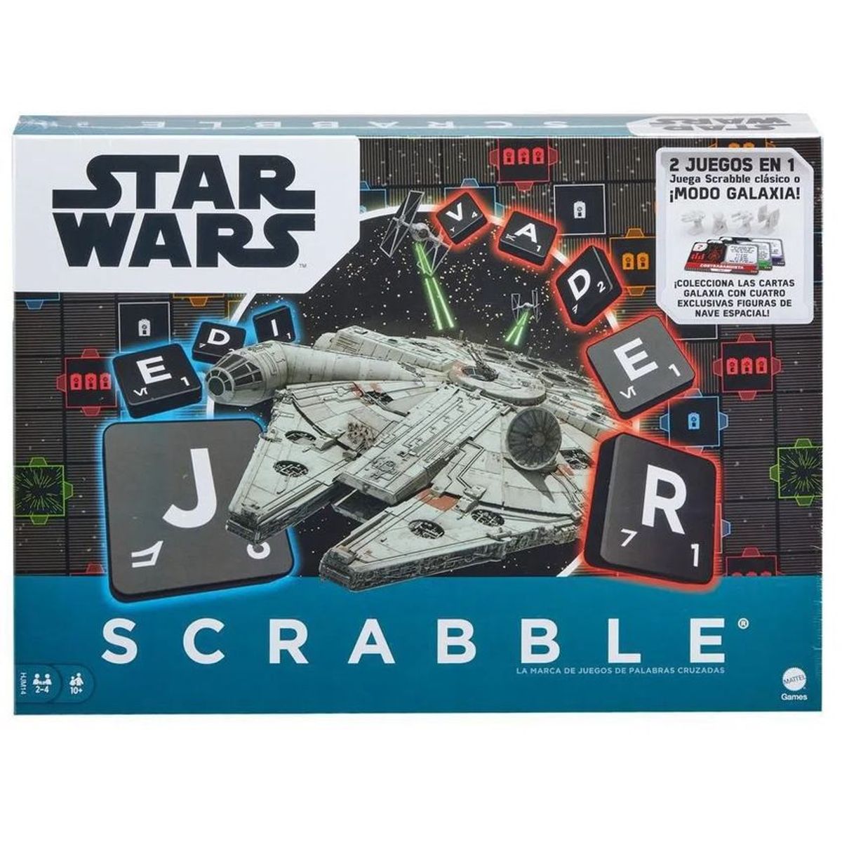 STAR WARS - Scrabble Juego De Mesa Star Wars Mattel