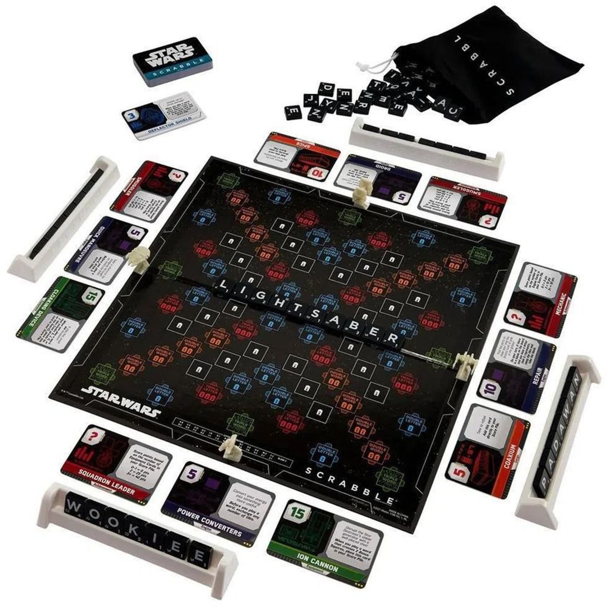 STAR WARS - Scrabble Juego De Mesa Star Wars Mattel
