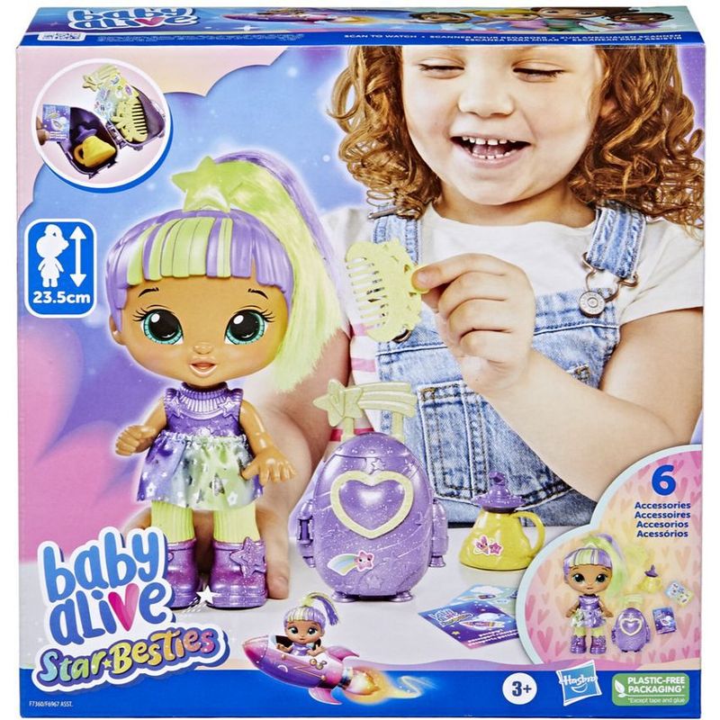 HASBRO - Muñeca Baby Alive Star Besties Lovely Luna Hasbro