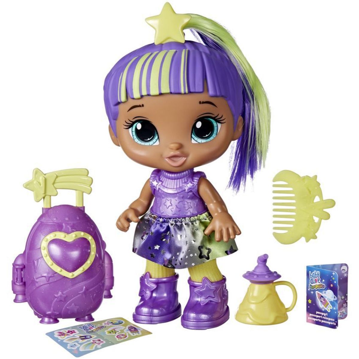 BABY ALIVE - Muñeca Baby Alive Star Besties Lovely Luna Hasbro
