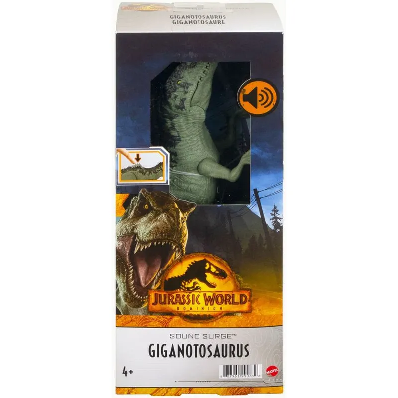 JURASSIC WORLD - Jurassic World Giganotosaurus Dinosaurio Figura De 12 Mattel