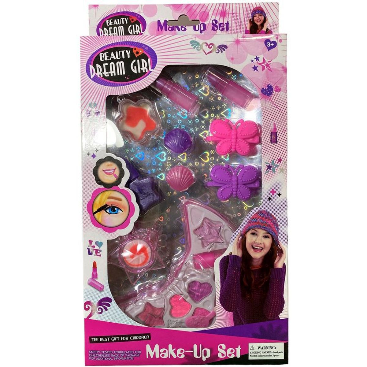 JUGUETELANDIA - MAQUILLAJE LUNA MEDIANA DREAM GIRL CAJA.